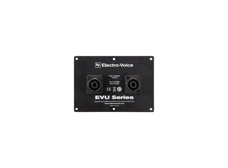 Electro-Voice EVU-CDNL4 Terminaldeksel med 2xNL-4 for EVU-serien 
